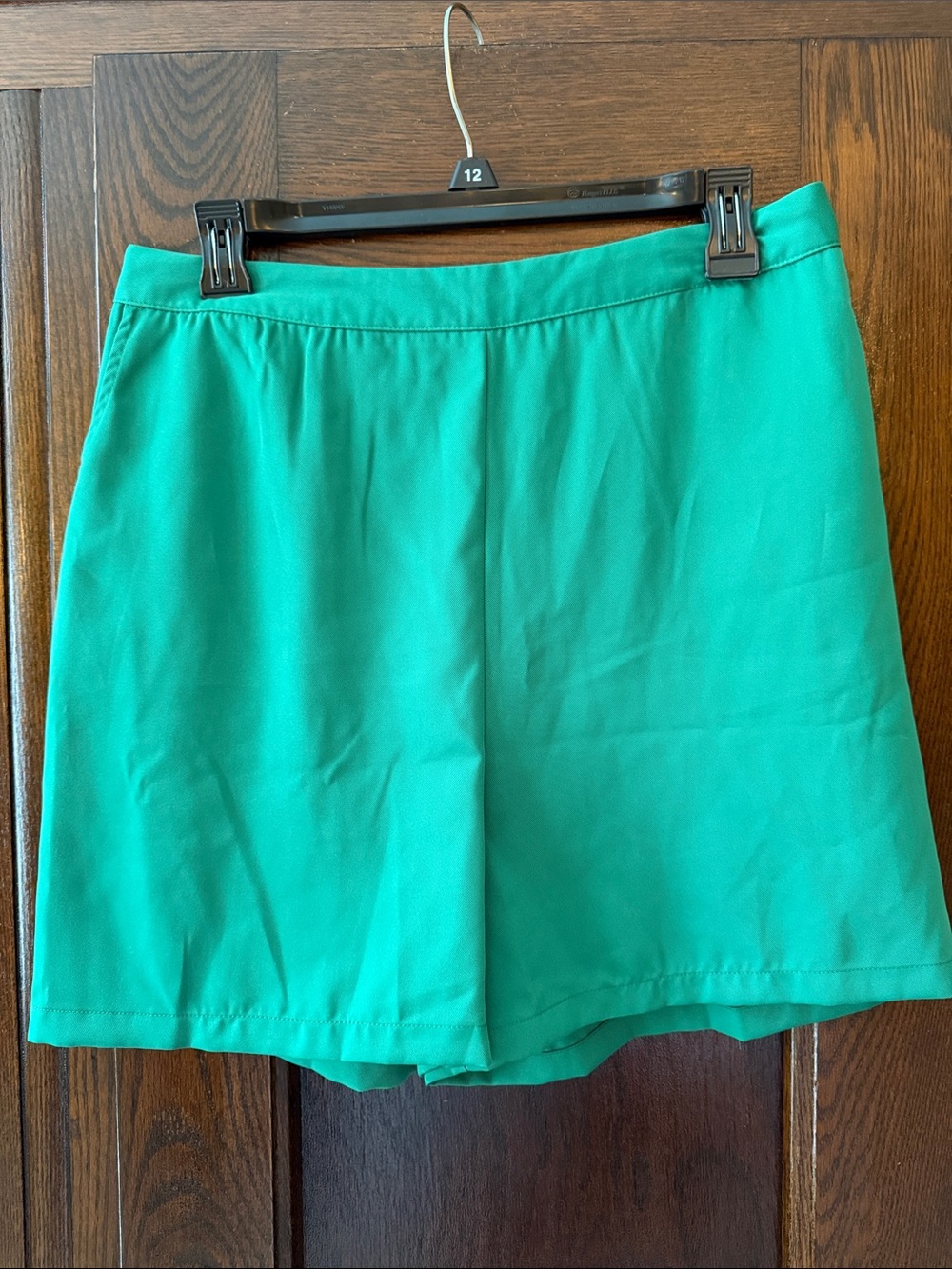 Emerald Green Extra High-Rise Casual Pullon Shorts